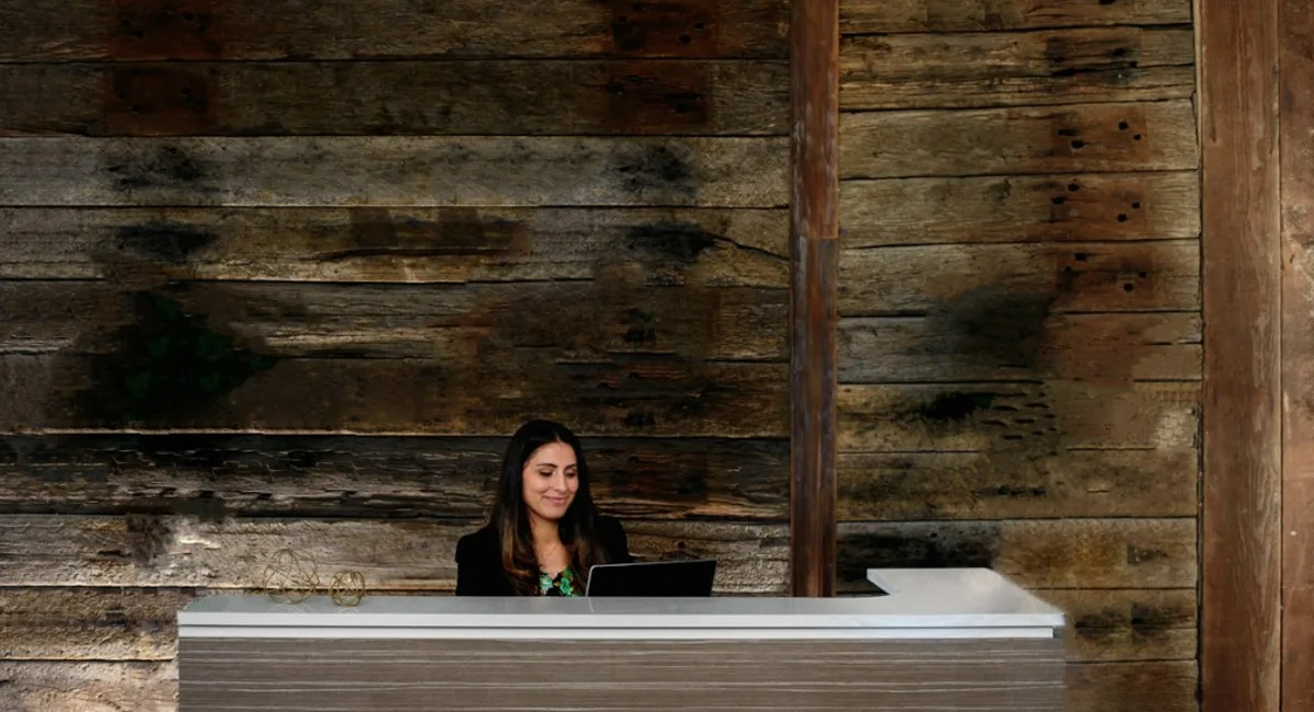 Reception before plants